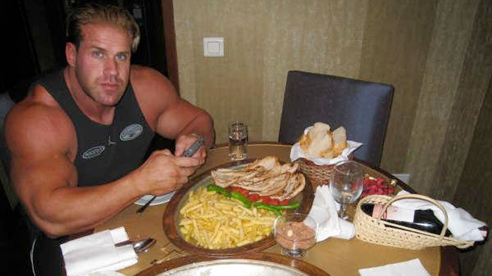 jay cutler eating