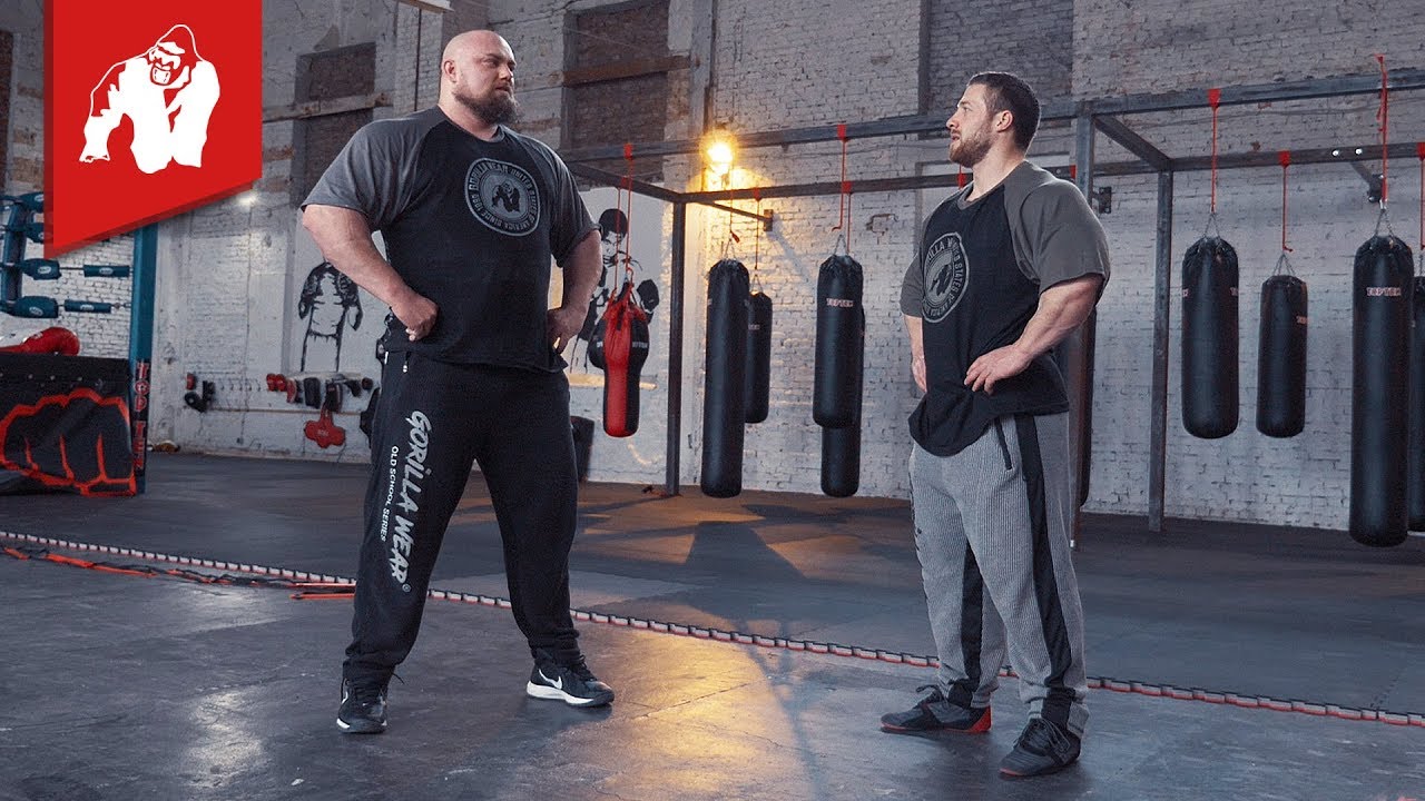 Bodybuilder trifft Strongman. Tim traniert mit Raffael | REP ONE