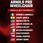 Wheelchair Arnold Classic 2022