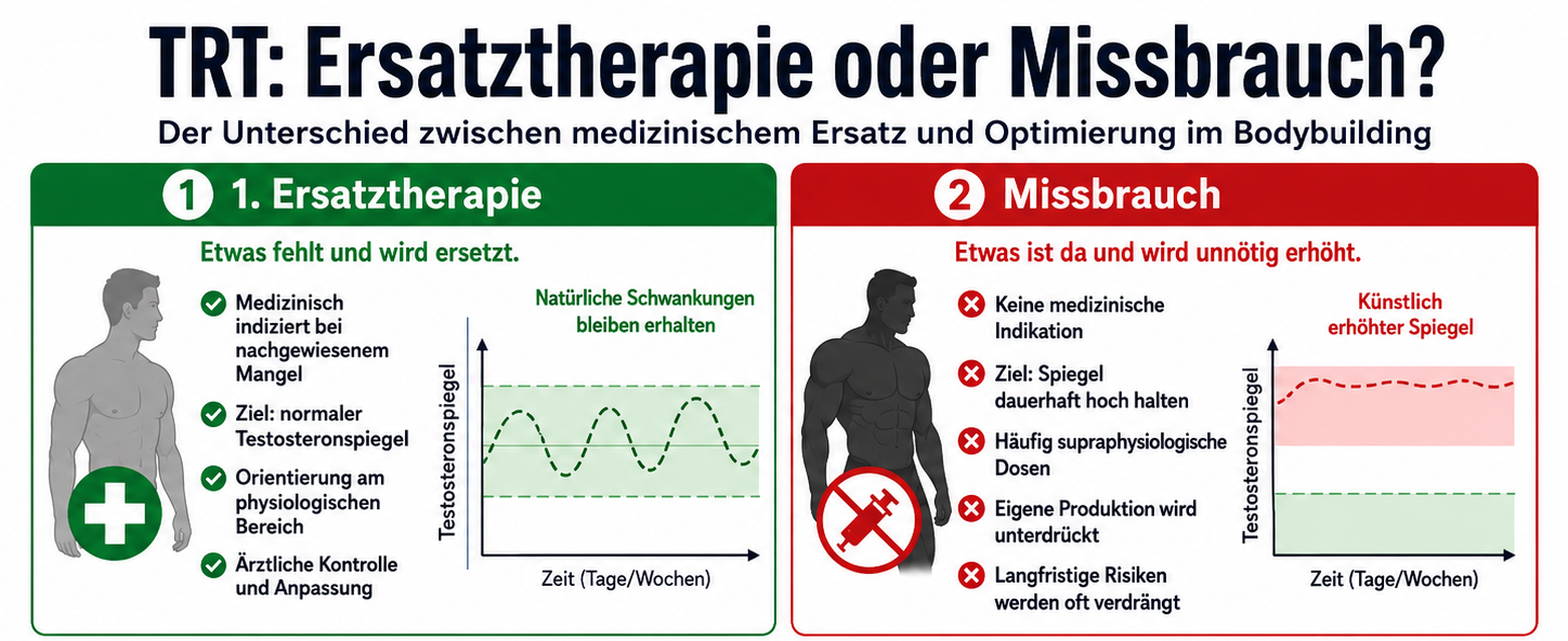 TRT-Missbrauch im Bodybuilding: Therapie oder legalisiertes Stoffen? | REP  ONE